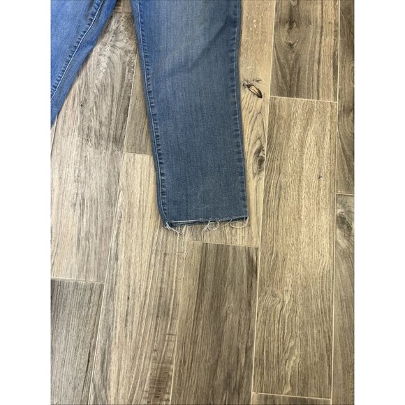 Jessica Simpson Medium Rise Straight Ankle Blue Jeans Women’s Size 16W - Picture 2 of 12